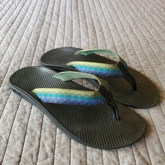 Chaco Ecotread Flip Flops Men's Sz 10 M - MSRP $75 - Picture 3 of 10